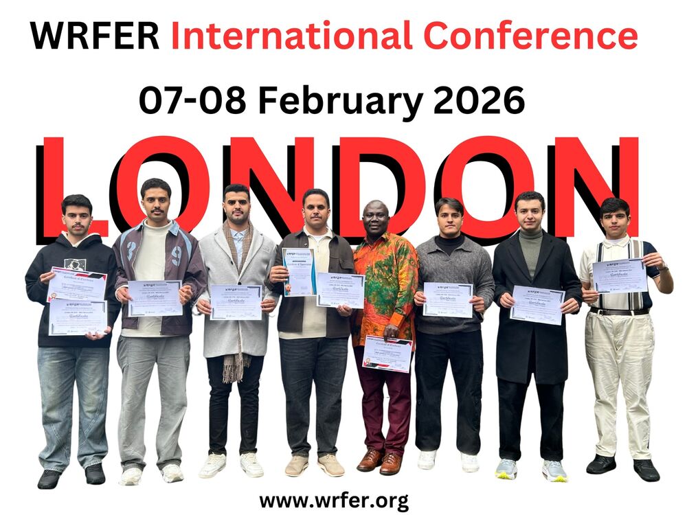 WRFER INTERNATIONAL CONFERENCE LONDON,UK - 7th February 2026